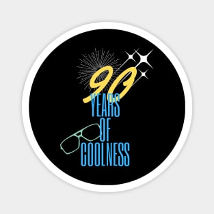 90 years of coolness Magnet